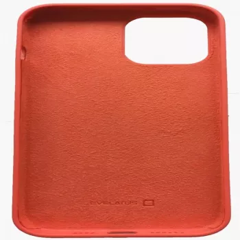 Evelatus Apple iPhone 12 Pro Max Premium Soft Touch silikónové puzdro oranžové