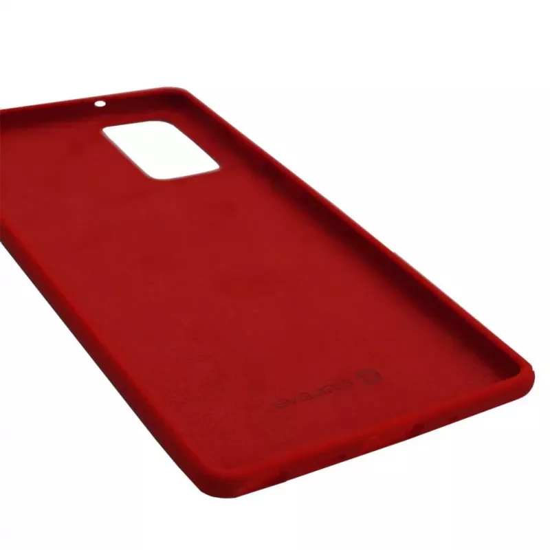 Evelatus Samsung Galaxy Note 20 Premium Soft Touch silikónové puzdro červené