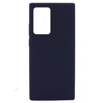 Evelatus Samsung Galaxy Note 20 Ultra Premium Soft Touch silikónové puzdro polnočná modrá