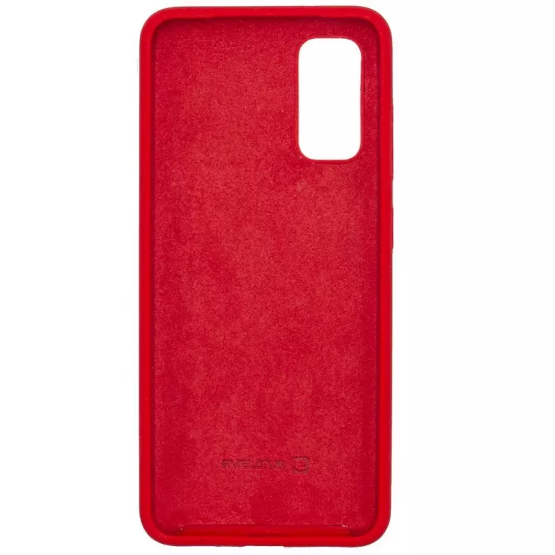 Evelatus Samsung Galaxy S20 Premium Soft Touch silikónové puzdro červené