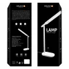 Evelatus stolná lampa s bezdrôtovou nabíjačkou EWC07 biela