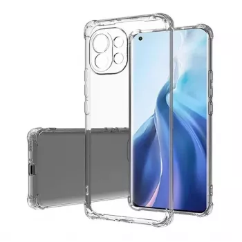 Evelatus Xiaomi Mi 11 vojenské nárazuvzdorné silikónové puzdro TPU transparentné