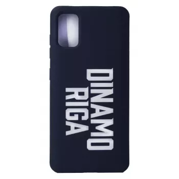 Evelatus Samsung Galaxy A41 silikónové puzdro Soft Touch DR Logo N2 biela čierna