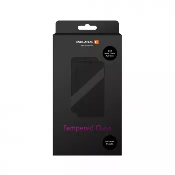Evelatus Xiaomi Poco X3 2.5D Full Cover Japan Glue sklo proti statickému náboju ochranné sklo