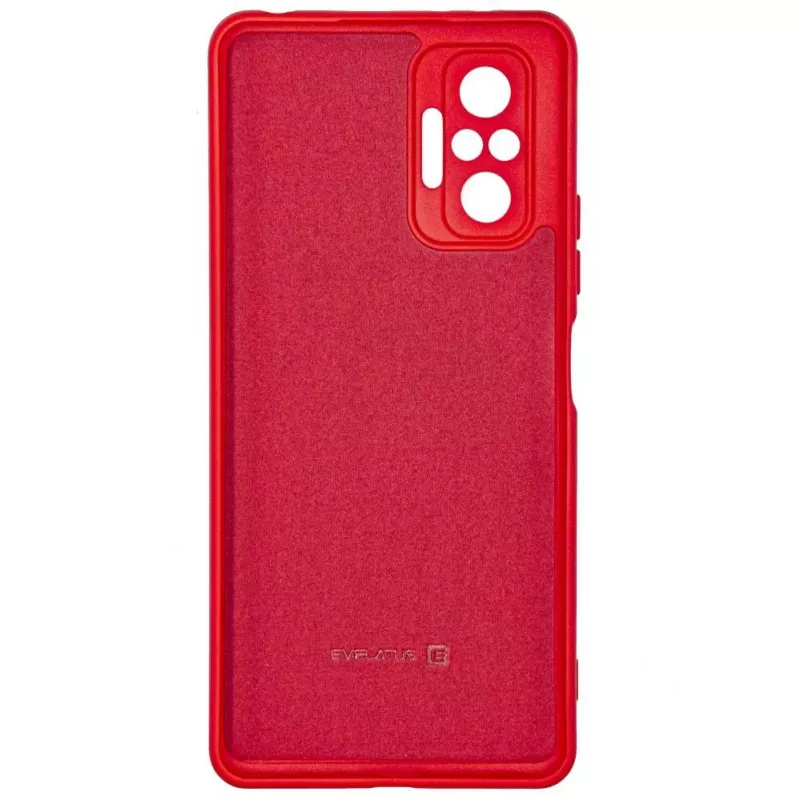 Evelatus Xiaomi Redmi Note 10 Pro Nano Silicone Case Soft Touch TPU červená
