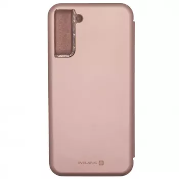 Evelatus Samsung Galaxy S21 Plus Book Case ružové zlato