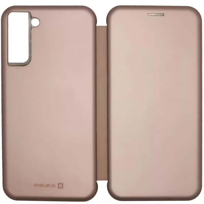 Evelatus Samsung Galaxy S21 Plus Book Case ružové zlato