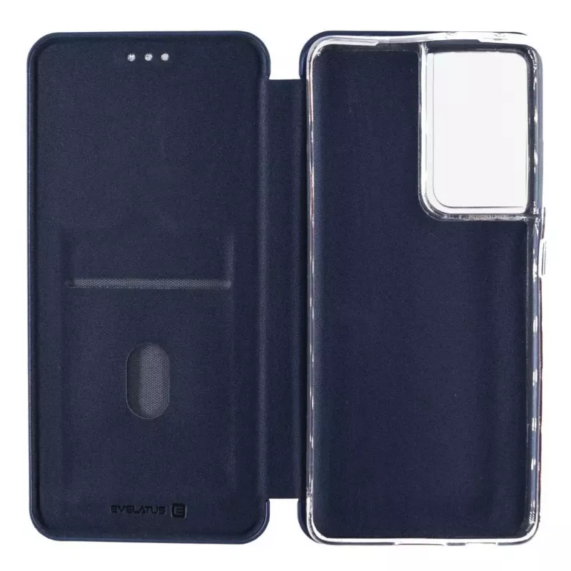 Evelatus Samsung Galaxy S21 Ultra Book Case modrá