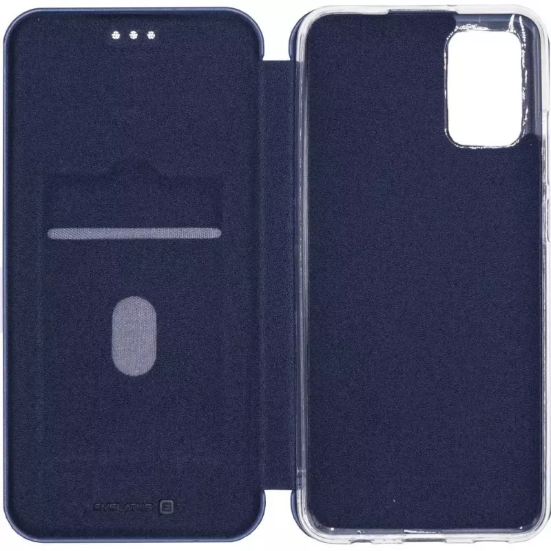 Evelatus Book Case pre Xiaomi Redmi 9T, Redmi Note 9 4G, Poco M3 - polnočná modrá