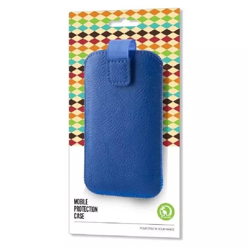 GreenGo Samsung Galaxy Note 2 Mono XXXXL puzdro s viečkom modré