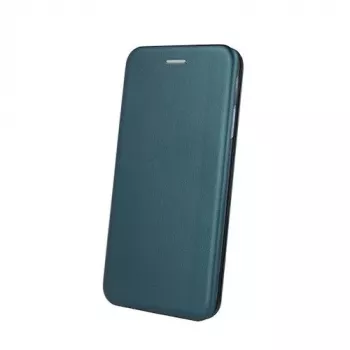 iLike Samsung Galaxy A22 4G Book Case V1 tmavozelené