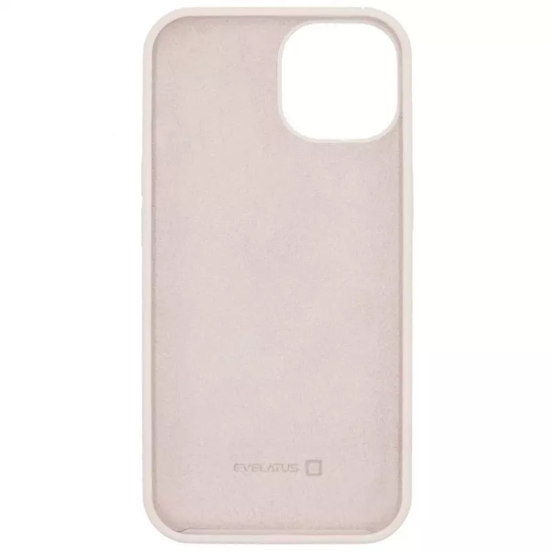 Evelatus Apple iPhone 13 Premium Soft Touch silikónové puzdro piesková púdrová