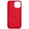 Evelatus Apple iPhone 13 Premium Soft Touch silikónové puzdro karmínová