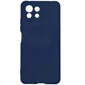 Evelatus Xiaomi Mi 11 Lite / 11 Lite 5G / 11 Lite 5G NE Nano silikónové puzdro Soft Touch TPU tmavomodré