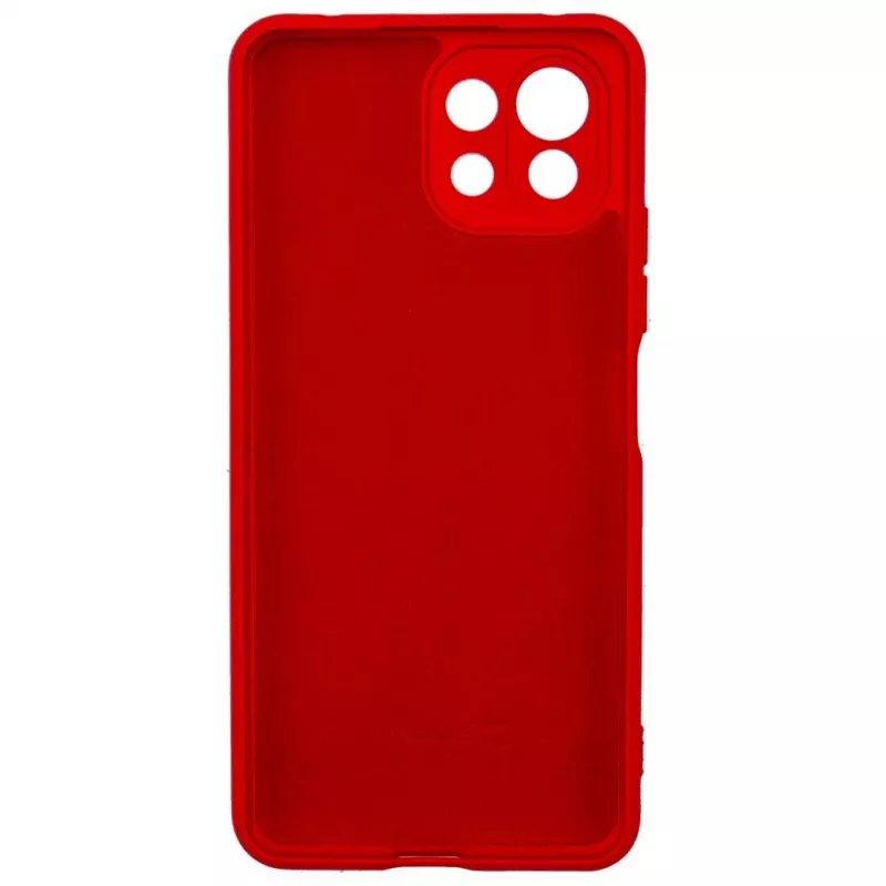 Evelatus Xiaomi Mi 11 Lite / 11 Lite 5G / 11 Lite 5G NE Nano silikónové puzdro Soft Touch TPU červené