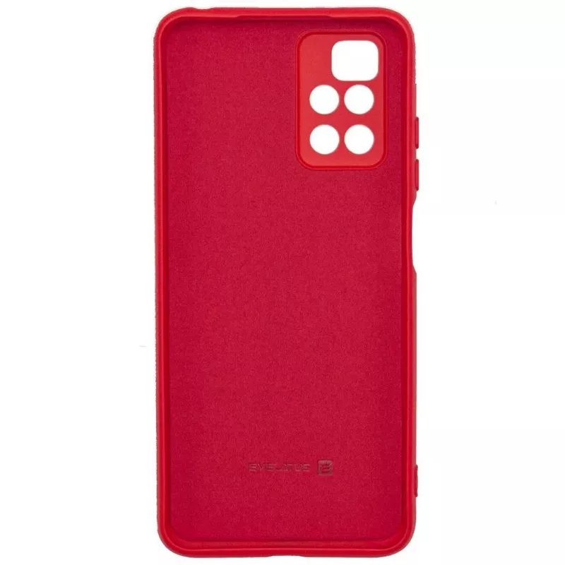 Evelatus Xiaomi Redmi 10 Nano silikónové puzdro Soft Touch TPU červené