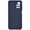 Evelatus Xiaomi Redmi 10 Nano silikónové puzdro Soft Touch TPU tmavomodré