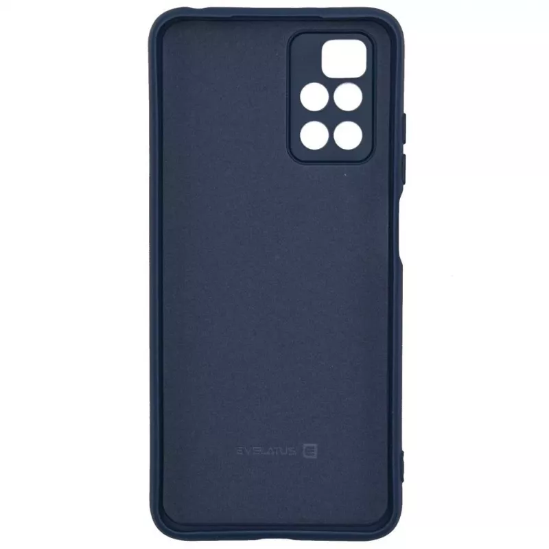 Evelatus Xiaomi Redmi 10 Nano silikónové puzdro Soft Touch TPU tmavomodré
