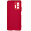 Evelatus Xiaomi 11T / 11T Pro Nano silikónové puzdro Soft Touch TPU červené