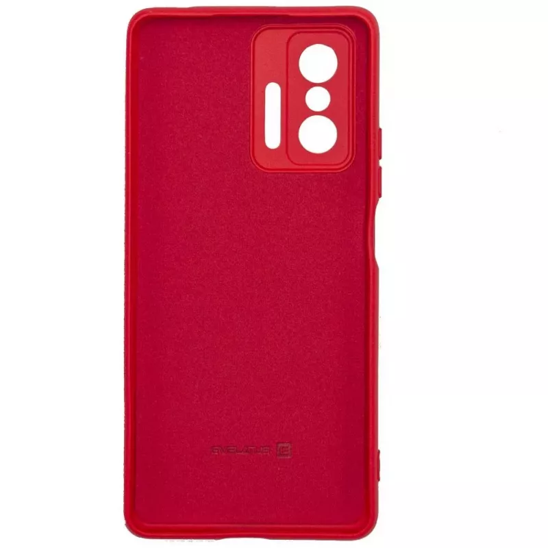 Evelatus Xiaomi 11T / 11T Pro Nano silikónové puzdro Soft Touch TPU červené