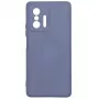 Evelatus Xiaomi 11T / 11T Pro Nano silikónové puzdro Soft Touch TPU sivé