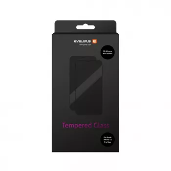 Evelatus Apple iPhone 12 Pro Max Rubber Anti-Broken 3D Glass Full Cover Japan Glue antistatické
