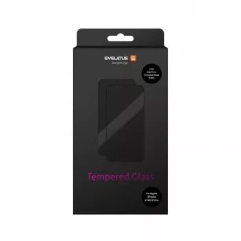 Evelatus Apple iPhone X/XS/11 Pro Matte 2.5D Silk Cover Japan Glue Glass Anti-Static ochranné sklo na displej