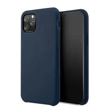 iLike Samsung S21 FE Silicone Lite Case tmavomodré