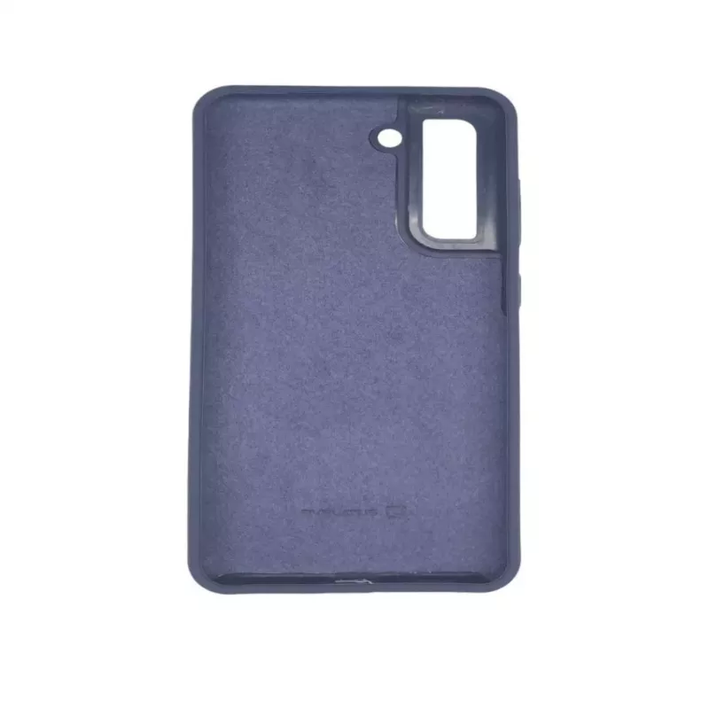 Evelatus Samsung Galaxy S21 FE Premium Soft Touch silikónové puzdro tmavomodré