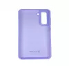 Evelatus Samsung Galaxy S21 FE Premium Soft Touch silikónové puzdro bledofialové