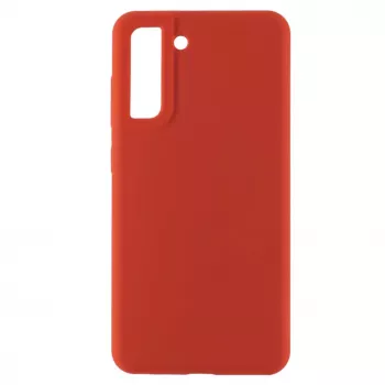 Evelatus Samsung Galaxy S21 FE Premium Soft Touch silikónové puzdro čínska červená