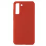 Evelatus Samsung Galaxy S21 FE Premium Soft Touch silikónové puzdro čínska červená