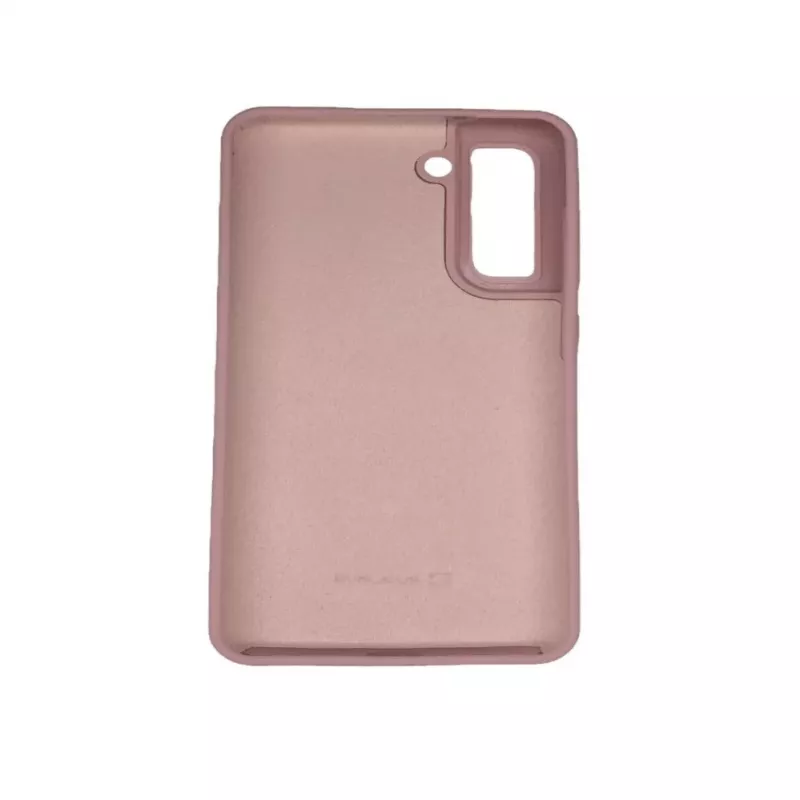 Evelatus Samsung Galaxy S21 FE Premium Soft Touch silikónové puzdro ružový piesok
