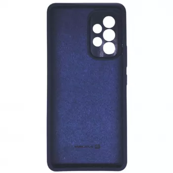 Evelatus Samsung Galaxy A73 5G Premium Soft Touch silikónové puzdro tmavomodré