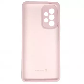 Evelatus Samsung Galaxy A73 5G Premium Soft Touch silikónové puzdro ružový piesok