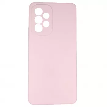Evelatus Samsung Galaxy A73 5G Premium Soft Touch silikónové puzdro ružový piesok