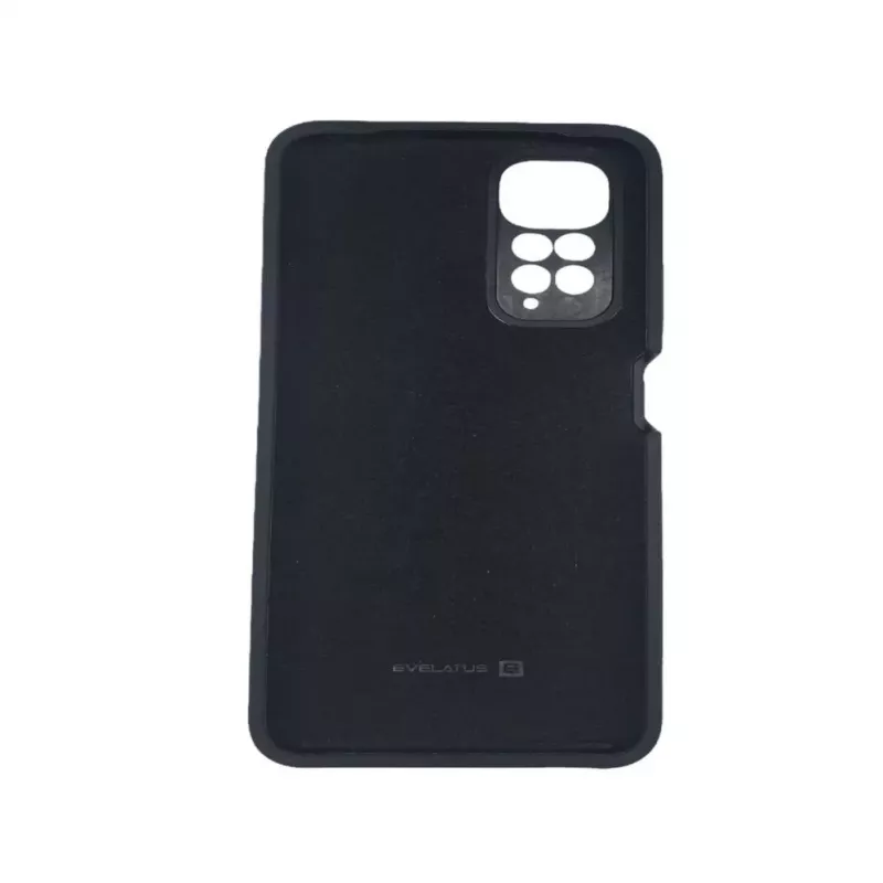 Evelatus Xiaomi Redmi Note 11/11S Premium Soft Touch silikónové puzdro čierne