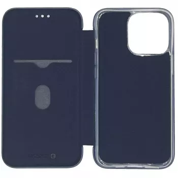 Evelatus Apple iPhone 12/12 Pro puzdro s viečkom tmavomodré