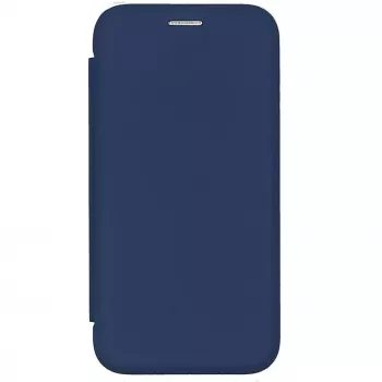 Evelatus Apple iPhone 13 puzdro s viečkom tmavomodré