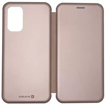 Evelatus Samsung Galaxy A13 4G LTE puzdro s viečkom ružové zlaté