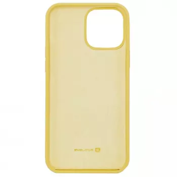 Evelatus Apple iPhone 12 Pro Max Premium Soft Touch silikónové puzdro žlté
