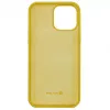 Evelatus Apple iPhone 13 Pro Max Premium Soft Touch silikónové puzdro žlté