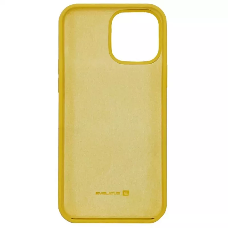 Evelatus Apple iPhone 13 Pro Max Premium Soft Touch silikónové puzdro žlté