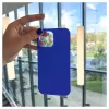 Evelatus Apple iPhone 13 Pro Max Premium Soft Touch silikónové puzdro tmavomodré