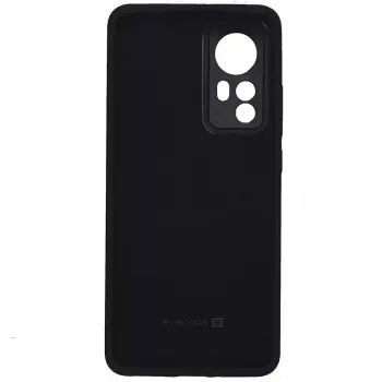 Evelatus Xiaomi 12 Pro Premium Soft Touch silikónové puzdro čierne