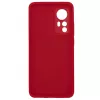Evelatus Xiaomi 12/12X Premium Soft Touch silikónové puzdro červené