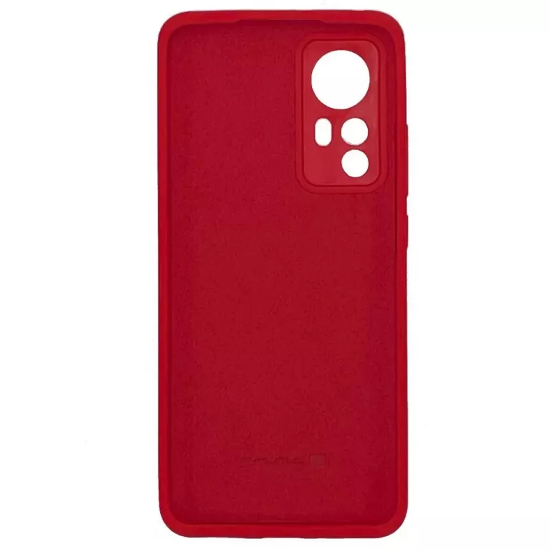 Evelatus Xiaomi 12/12X Premium Soft Touch silikónové puzdro červené