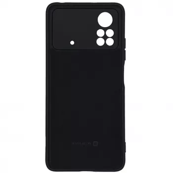 Evelatus Xiaomi Poco X4 Pro 5G Premium Soft Touch silikónové puzdro čierne