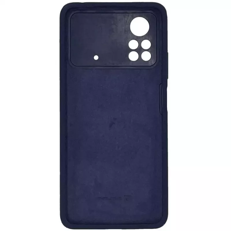 Evelatus Xiaomi Poco X4 Pro 5G Premium Soft Touch silikónové puzdro modré