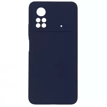 Evelatus Xiaomi Poco X4 Pro 5G Premium Soft Touch silikónové puzdro modré